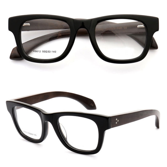 classic wood eyeglass frames
