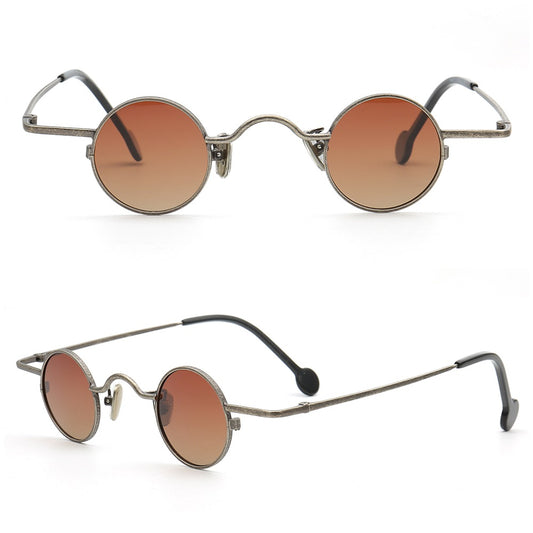 retro round sunglasses polarized driving uv400