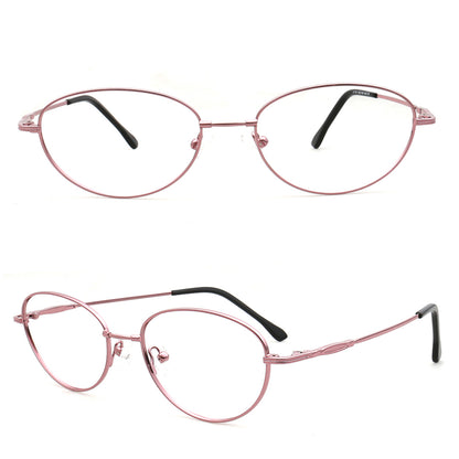 Darcy |  Womens Flexible Memory Metal Oval Glasses Frames