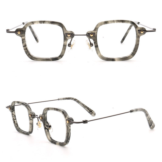 Marble | Modern Square Eyeglasses |  Retro Small Optical Glasses Frames