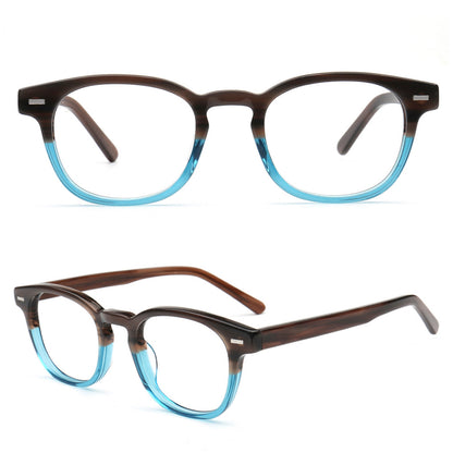 Drew | Gafas cuadradas vintage para hombre | Monturas de gafas retro color tortuga para mujer online