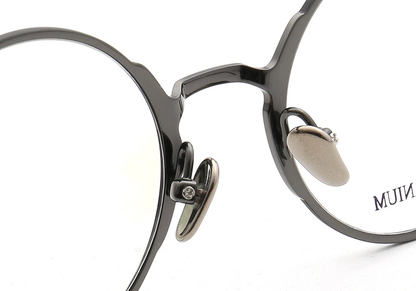 Leon | Retro Round Titanium Glasses Frames