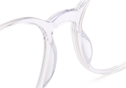 Aria | Montures de lunettes rondes transparentes