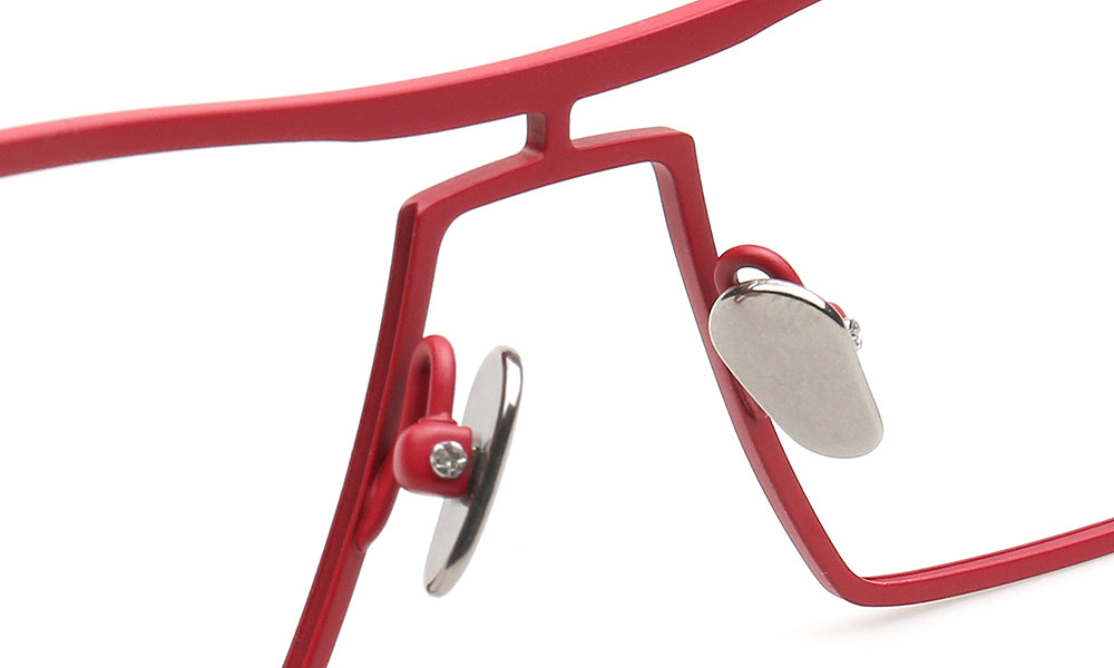 nose pads of titanium glasses frames