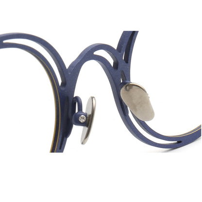 nose pads of titanium eyeglass frames