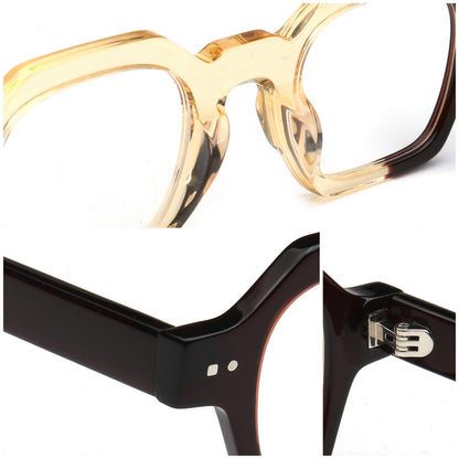 Bik | Unique Two Tone Square Optical Eyewear Frames