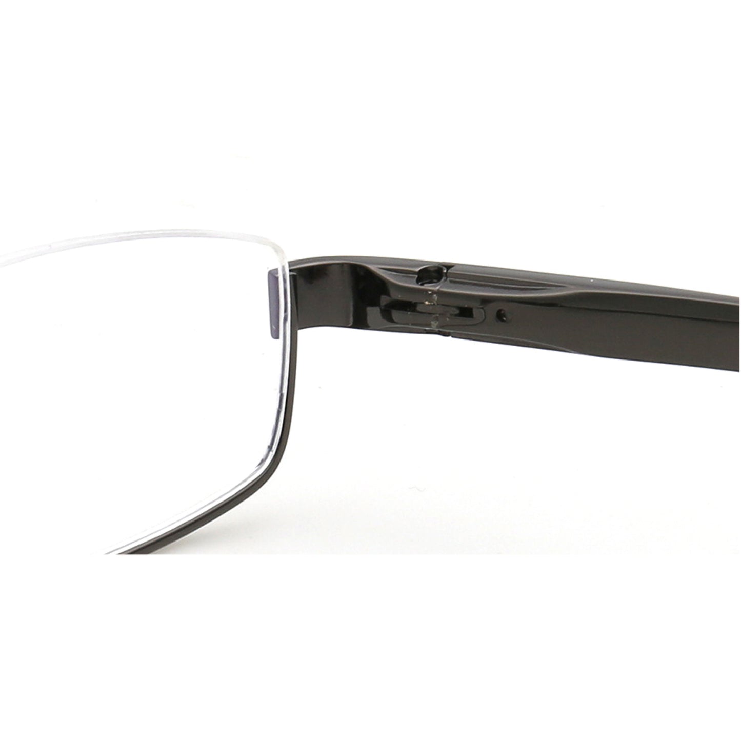 Benedict | Vintage Rectangle Half Rim Reading Glasses Anti Blue Light