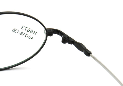 Adeline | Vintage Oval Reading Glasses Anti Blue