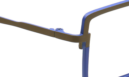thin temple of titanium square glasses frames for men