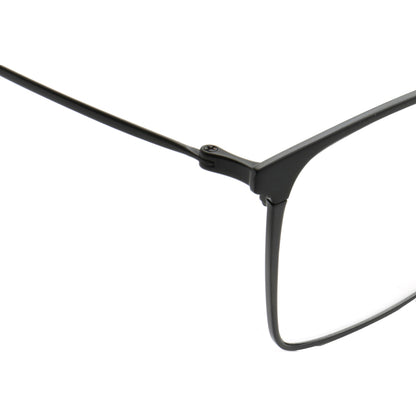 West | Modern Metal Full Rim Unisex Glasses | Thin Metal Frame w/ Business Design