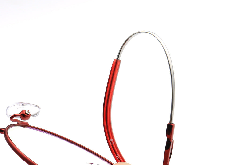 Adeline | Vintage Oval Reading Glasses Anti Blue