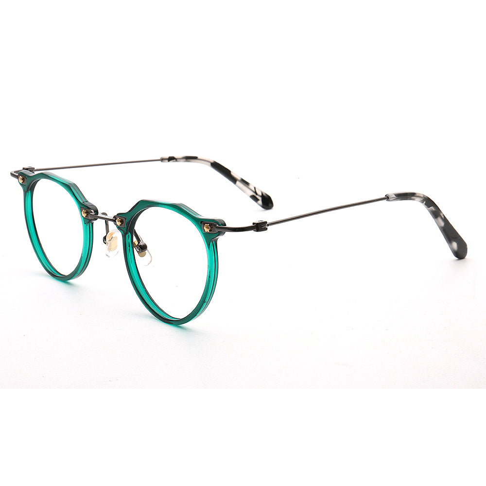 Noah | Vintage Round Womens Glasses Frames | Trendy Geometric Mens Eyewear