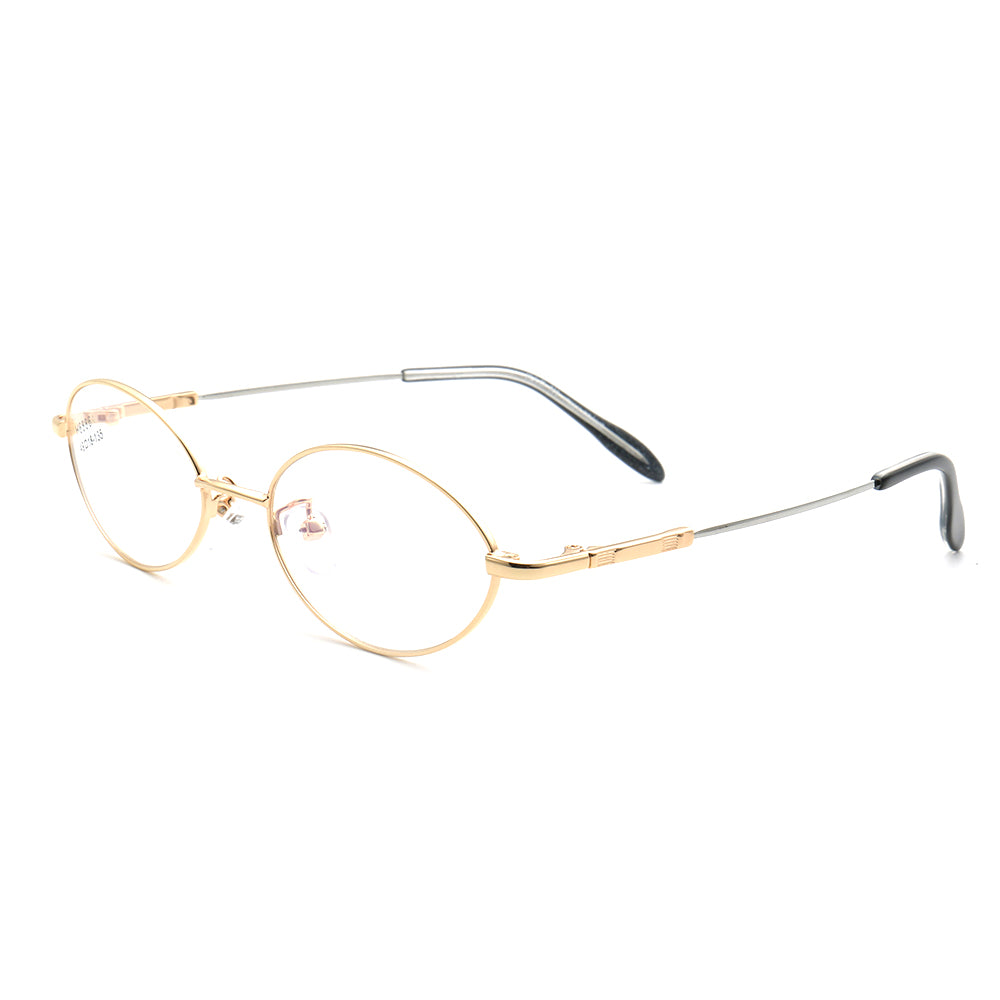 Amy | Flexible Memory Metal Oval Eyewear Frames
