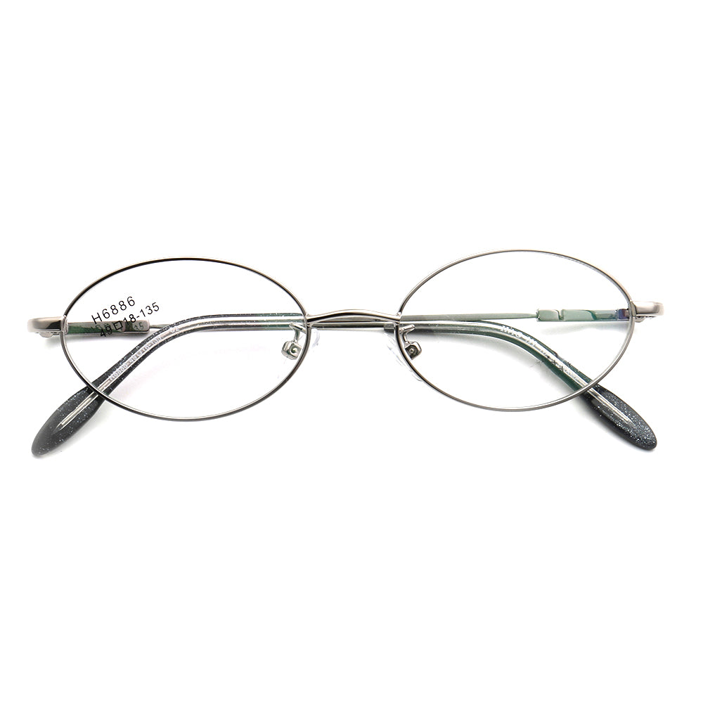 Amy | Flexible Memory Metal Oval Eyewear Frames
