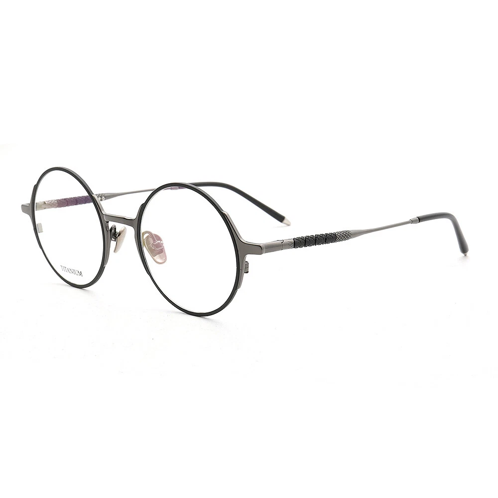 Leon | Retro Round Titanium Glasses Frames