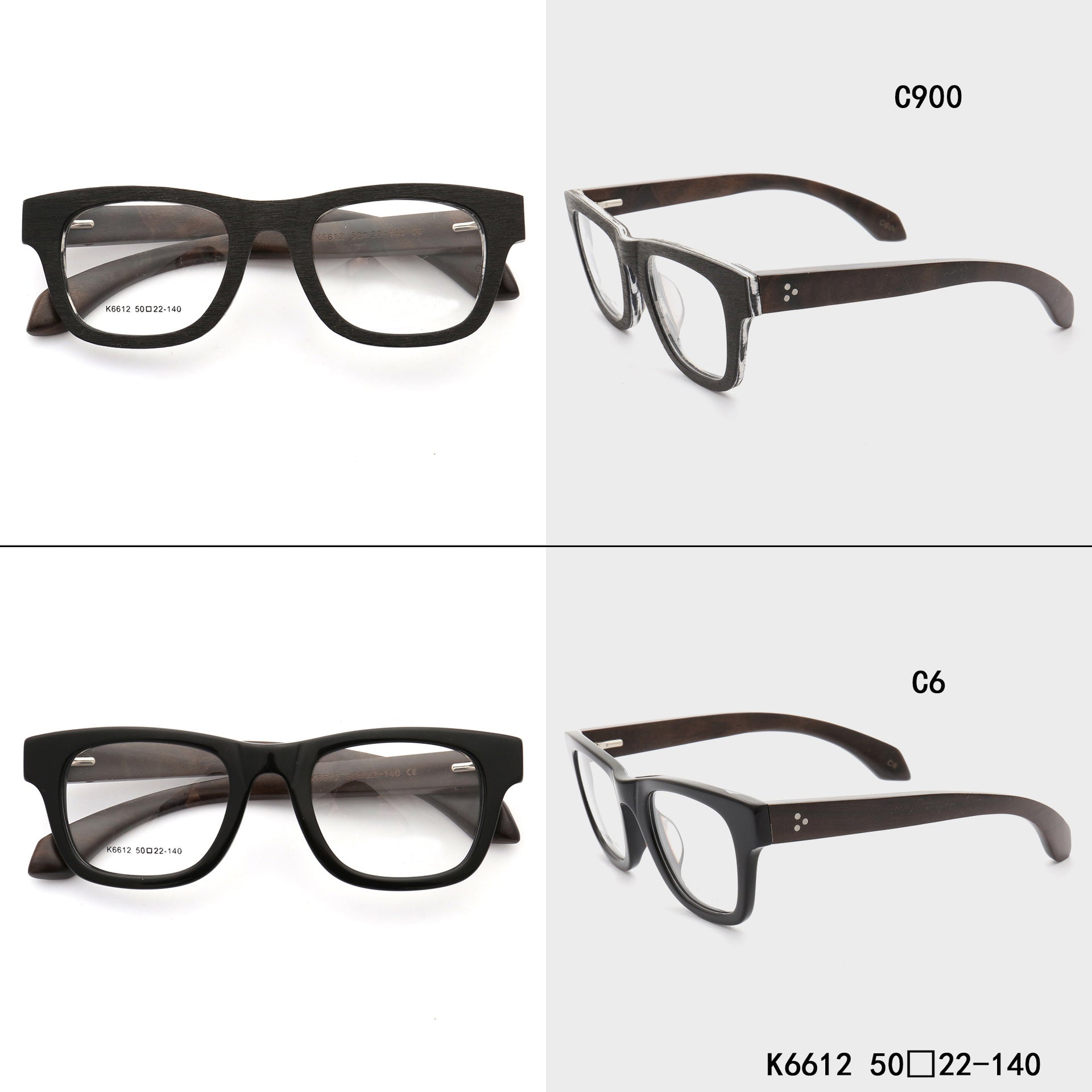 vintage wood glasses frames for men