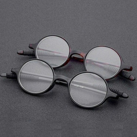 Ely | Classic Round Readers | Flexible Vintage Reading Glasses