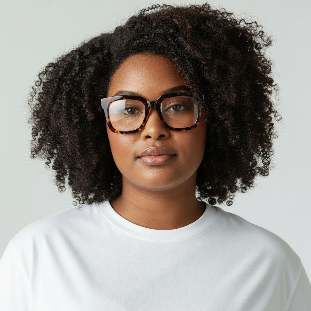 Jackie | Trendy Bulky Square Eyeglasses Frames