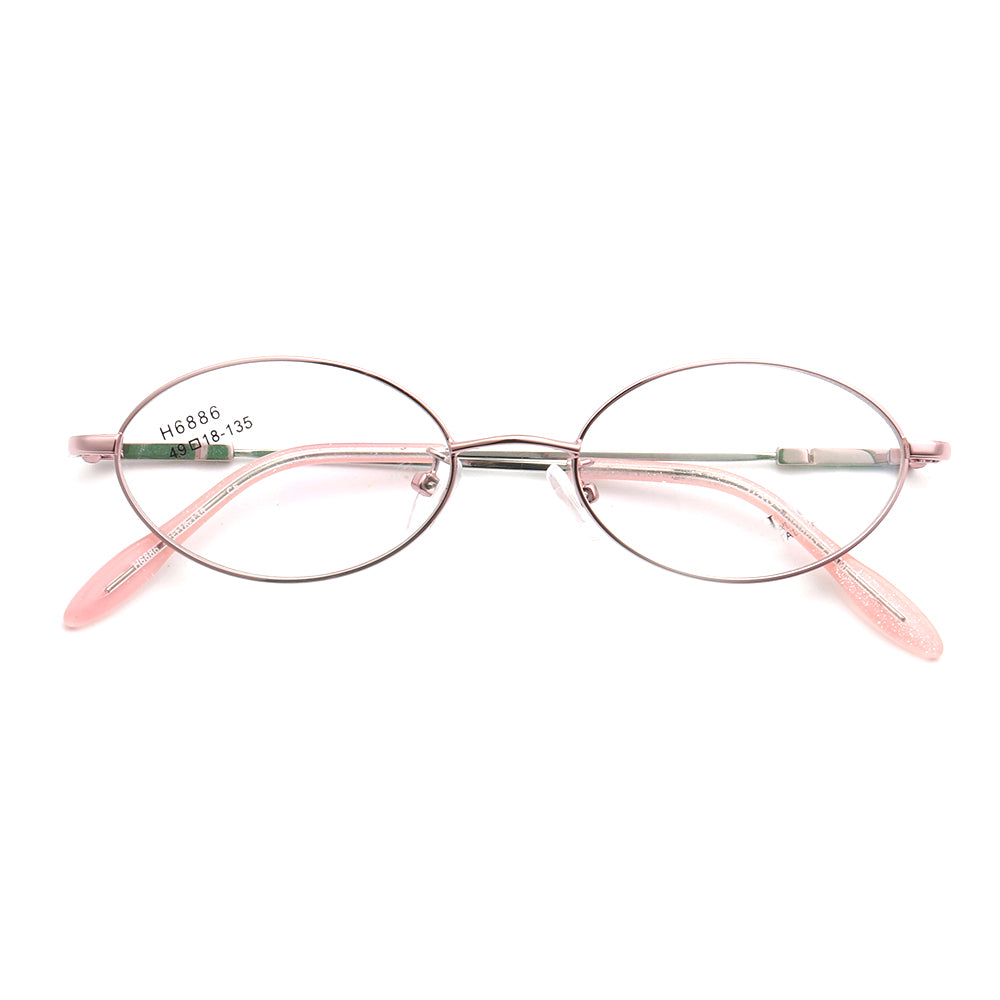 Amy | Flexible Memory Metal Oval Eyewear Frames