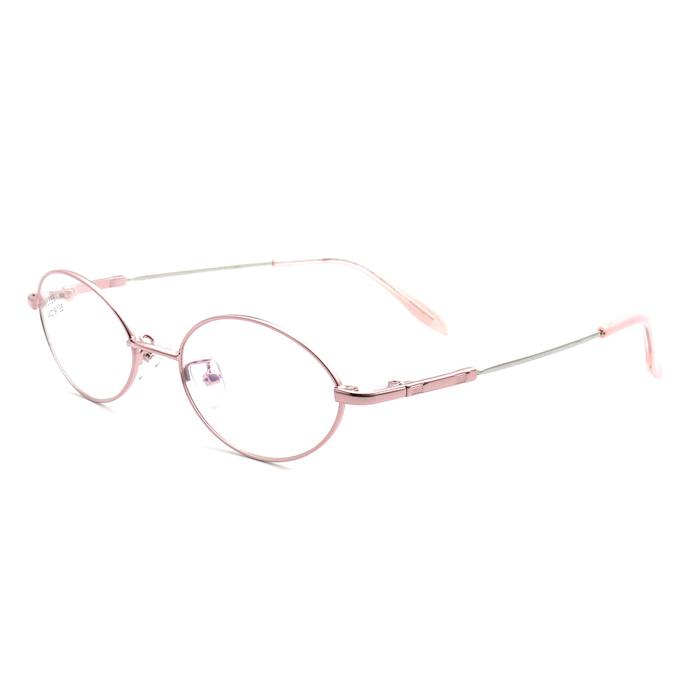 Amy | Flexible Memory Metal Oval Eyewear Frames