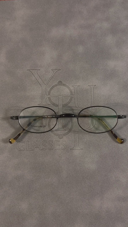 Emerson | Vintage Oval Titanium Eyeglasses Frames