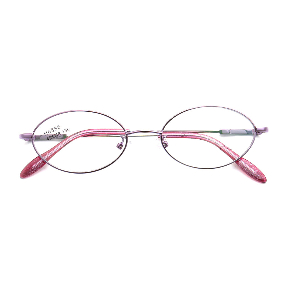 Amy | Flexible Memory Metal Oval Eyewear Frames