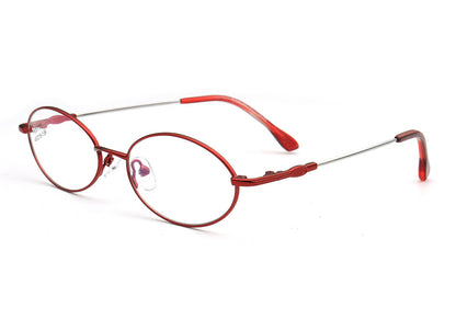 Adeline | Vintage Oval Reading Glasses Anti Blue