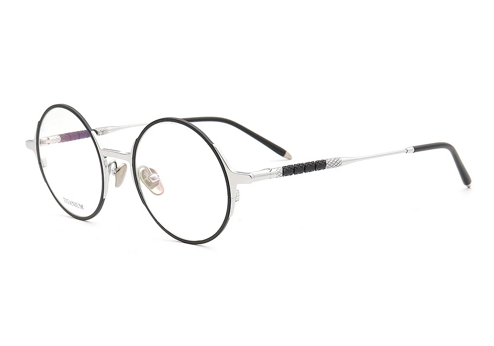 Leon | Retro Round Titanium Glasses Frames