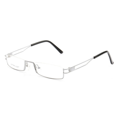 Kelcey | Rectangle Half Rim Metal Glasses Frames