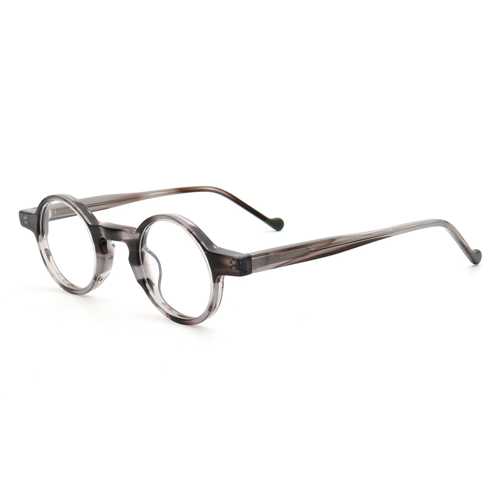 Mixed grey round eyeglasses
