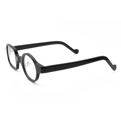 Temple of mismatch retro acetate glasses