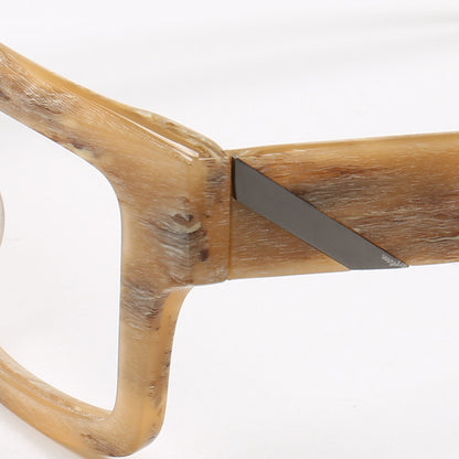 Sable | Lunettes carrées à la mode en acétate à jante complète | Cadres légers avec design à motifs moderne