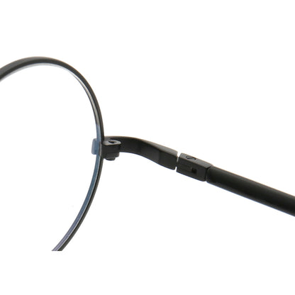 Hinge of round retro full rim eyeglass frames