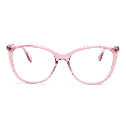 Hope | Two Toned Cat Eye Glasses For Women | Lightweight Acetate & Metal Frame