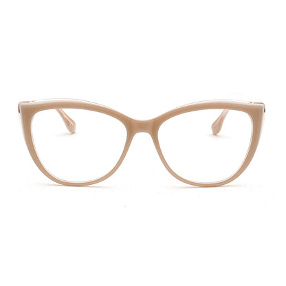 Hope | Two Toned Cat Eye Glasses For Women | Lightweight Acetate & Metal Frame