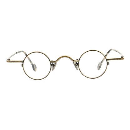 retro round metal glasses frames