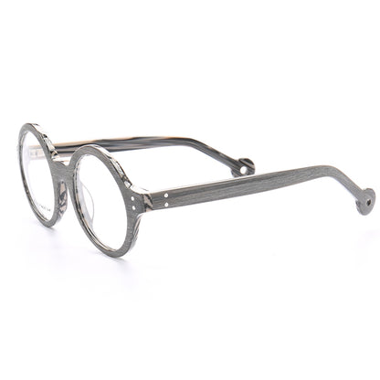 Infinite | Circular Retro Eyewear Frames For Men & Women | Colorful Two Tone Finish