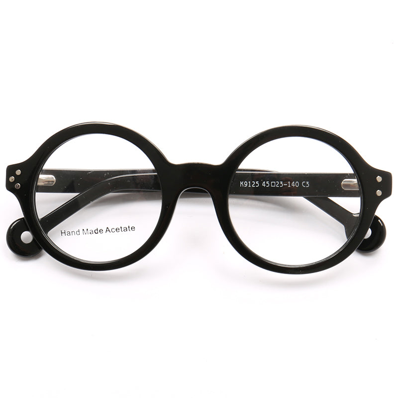 Infinite | Circular Retro Eyewear Frames For Men & Women | Colorful Two Tone Finish