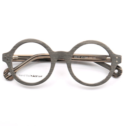 Infinite | Circular Retro Eyewear Frames For Men & Women | Colorful Two Tone Finish