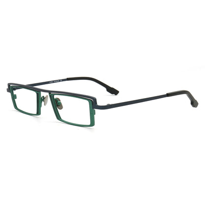 Levi | Rectangular Full Rim Eyeglasses For Men | Modern Business Glasses Frames
