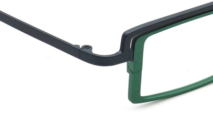 Levi | Rectangular Full Rim Eyeglasses For Men | Modern Business Glasses Frames