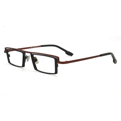 Levi | Rectangular Full Rim Eyeglasses For Men | Modern Business Glasses Frames
