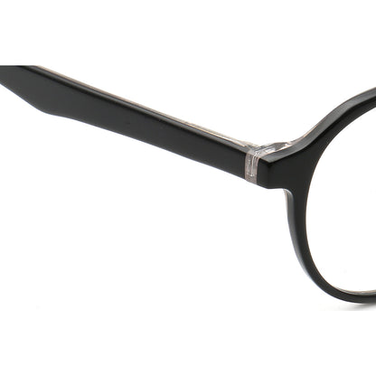Temple of round full rim eyeglasses frames