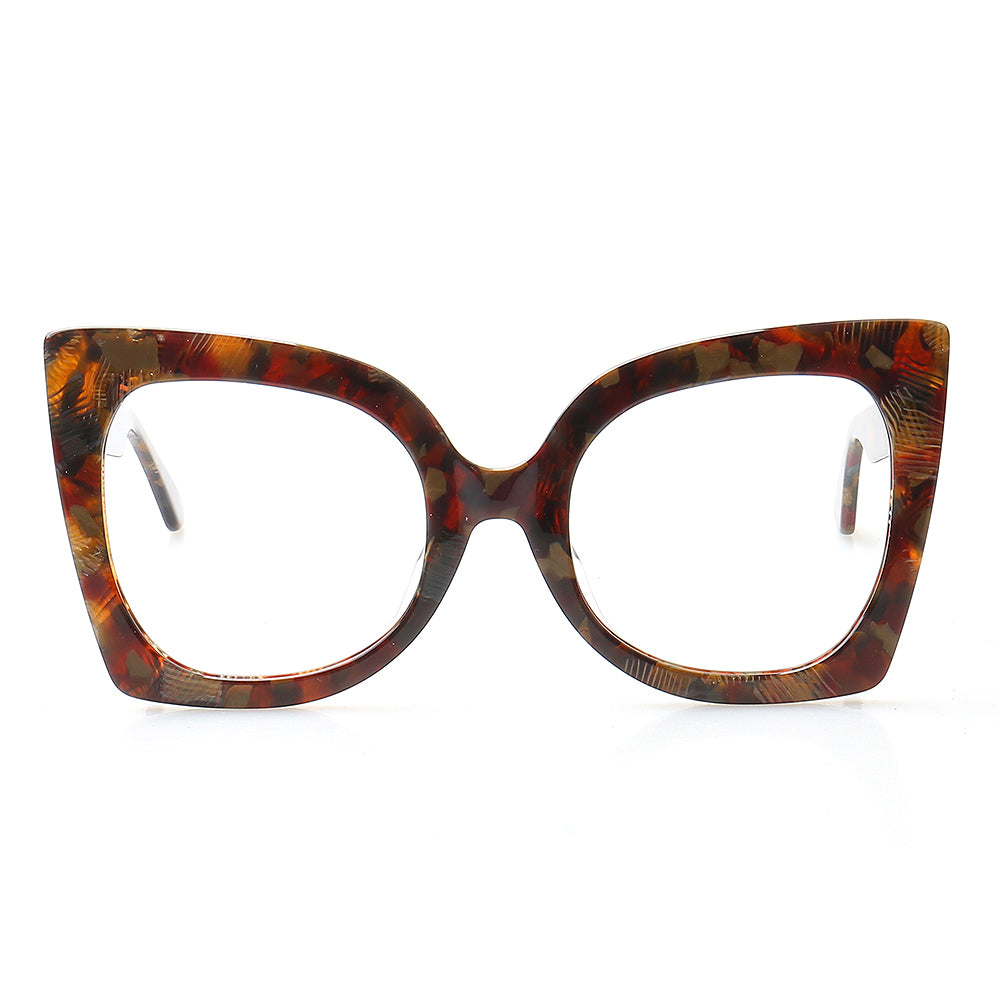 Rosella | Vintage Oversized Cat Eye Glasses For Women  display picture 1