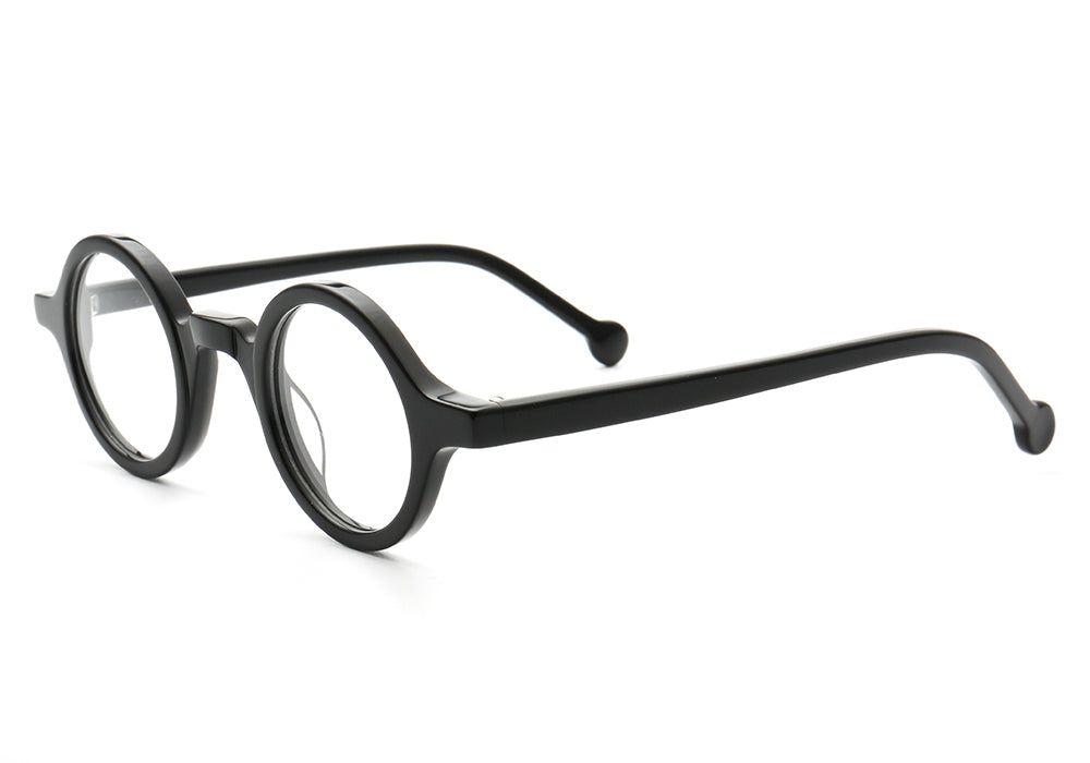 Vintage small round glasses frame men black round eyeglasses retro round  glasses