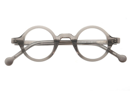 transparant grey round glasses frames 