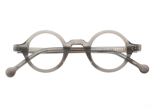 transparant grey round glasses frames 