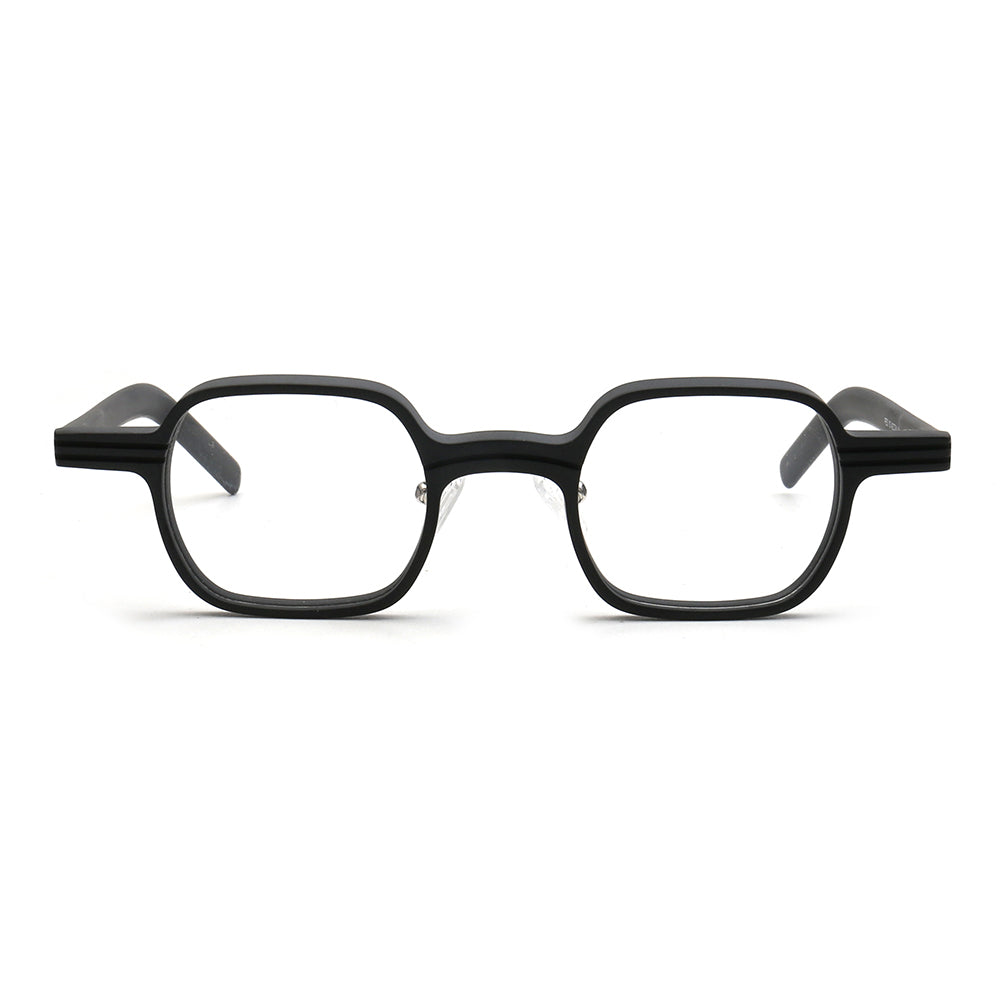 Progressive Eyeglasses Online with Largefit, Square, Full-Rim Plastic/ Metal Design — Cosmo in Tortoise/black/matte Beige by Eyebuydirect - Lenses