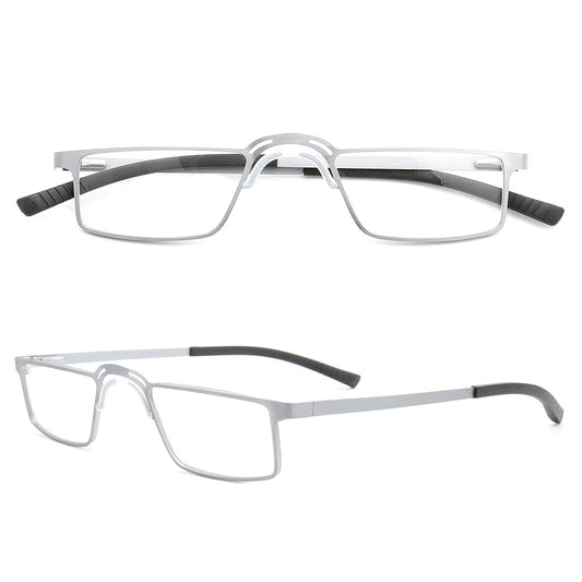 Sterling | Sleek Modern Rectangular Glasses | Modern Business Eyeglasses w/ Lightweight Design