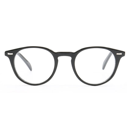 Simple black acetate glasses frames